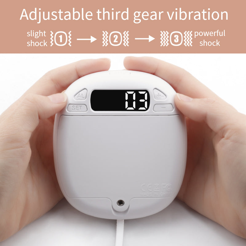 Vibrating Dual-Alarm Bed Shaker Clock – Super Loud & Adjustable Vibration TS-BC670