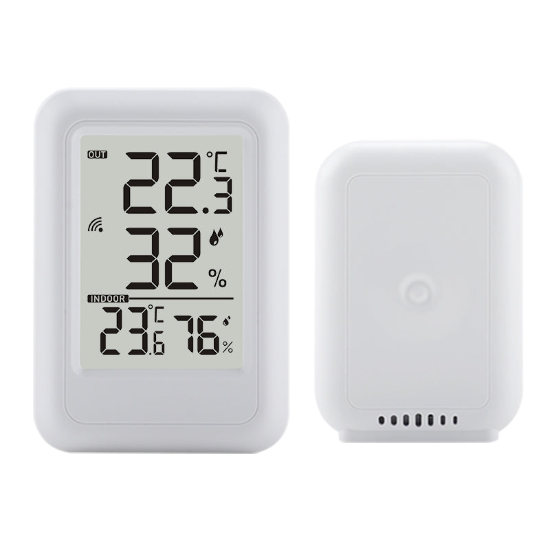 High precision temperature and humidity meter indoor and outdoor one to one large screen digital data recorder