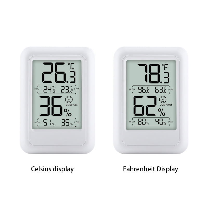 New High-Precision Indoor Temperature & Humidity Monitor with Data Recording – Digital Thermometer Hygrometer Sensor